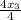 \frac{4x_{3} }{4}