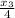 \frac{x_{3} }{4}