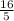 \frac{16}{5} \\