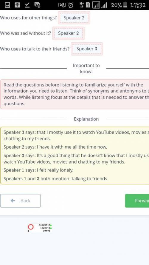 What do you mean? Listen to all three speakers and answer the questions. More than answer can be use