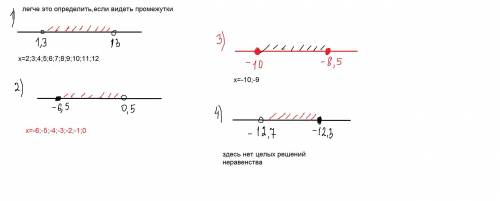 114. Найдите все целые решения системы неравенств (еслиони есть)