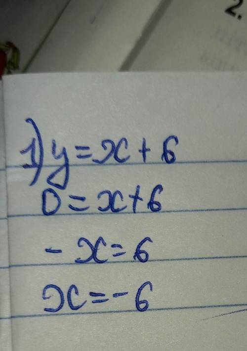 Найдите функцию, обратную к данным; 1) у=х+6 2)у=1/2х-3 3)у=х^2+5, х>0