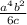 \frac{{a}^{4} {b}^{2} }{6c}