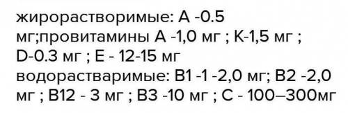 Перечислите в каких случаях потребность в витаминах возрастает​