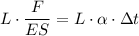 L\cdot \dfrac{F}{ES} = L \cdot \alpha\cdot \Delta t