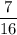 \dfrac{7}{16}