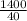 \frac{1400}{40}