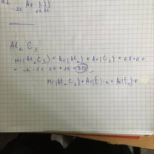 Обчисліть відносну мадекулярну масу алюманій два с трі​
