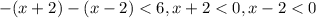 -(x+2)-(x-2)