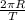 \frac{2\pi R }{T}