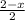 \frac{2-x}{2}