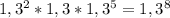 1,3^2*1,3*1,3^5=1,3^8