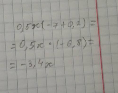 0,5 X (-7 +0,2)-3,4-3,63,63,4​