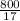 \frac{800}{17}