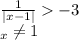 \frac{1}{|x-1|}-3\\_x\neq 1