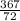 \frac{367}{72}