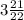 3\frac{21}{22}