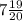 7\frac{19}{20}