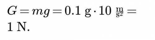 1. Чему равна сила тяжести, действующая на крота массой 100г? 2. Определите массу тела, если на него