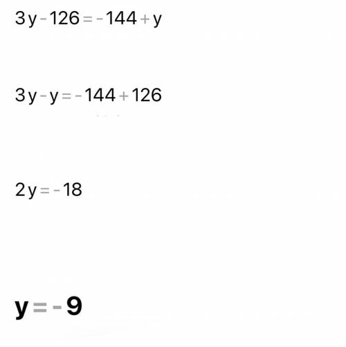 Найди корень данного уравнения 3/9⋅y−14=−16+y/9.​