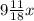 9 \frac{11}{18} x