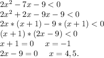 2x^2-7x-9