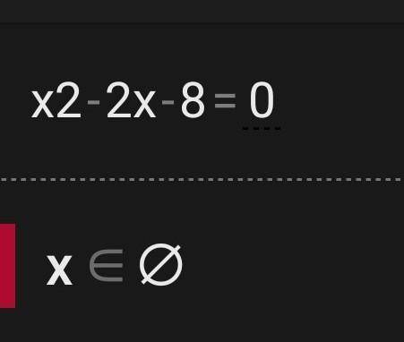 Решите уравнение по т. Виета а) х2 - 2х + 35 = 0. б) х2 - 2х – 8 =0