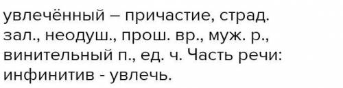 Как пишется правильноизображены увлечённо​