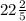 22 \frac{2}{5}