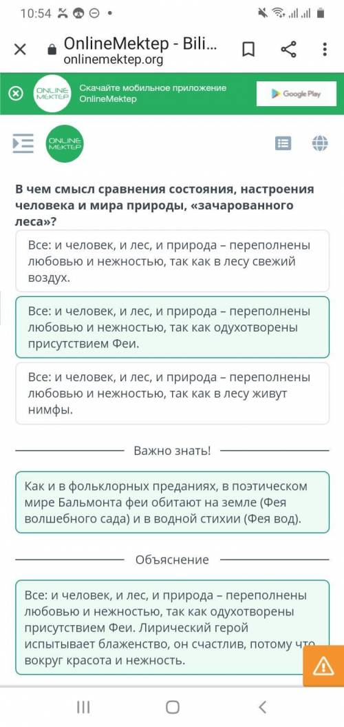 Поэтическое своеобразие волшебного мира фей в творчестве К.Д. Бальмонта Все: и человек, и лес, и при