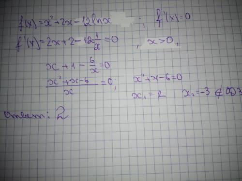 Найдите х значения, с которыми f'(x)=0, когда: ​