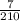 \frac{7}{210}