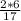 \frac{2*6 }{17}