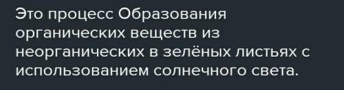 Какие условия кроме света необходимы для осуществления данного процесса​