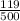 \frac{119}{500}