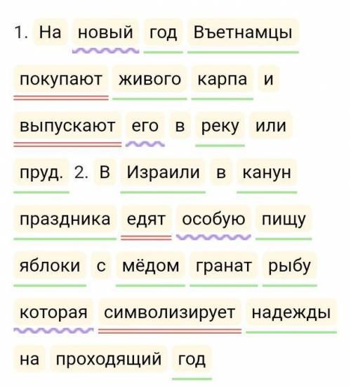 Переписать сделать синтаксический разбор​