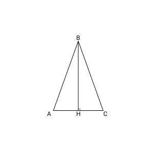 Найти площадь треугольника со сторонами a=24 b=10 c=24. Найдите высоту данного треугольника , провед