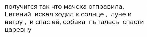 Вспомните содержаниеСказки о мертвой царевне и семи богатыряхА.С.Пушкина и перечислите пять главны