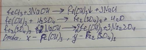 Веществами X и Y в цепи превращений FeCl3 → X → Y → Fe(OH)3 являются:Иммерсивное средство чтения Fe2