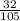 \frac{32}{105}