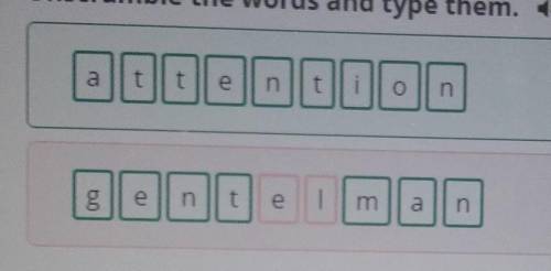 Around the world in eighty days Unscramble the words and type them.ttotinena and tamgnlene​