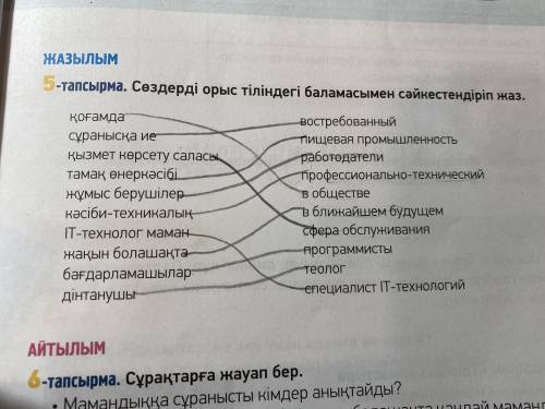 Можна оғам дамуына орай мамандарға деген сұраныс әрқашан өзгеріп отырады. Зерттеушілердің болжамдары