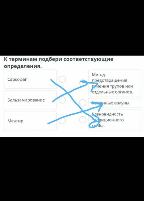 К терминам подбери соответствующие