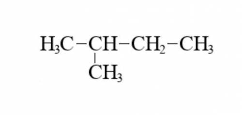 Составьте структурные формулы 2-метилбутана