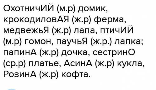 Упражнение 281 страница 151. Образуйте от данных существительных притяжательные прилагательные ​