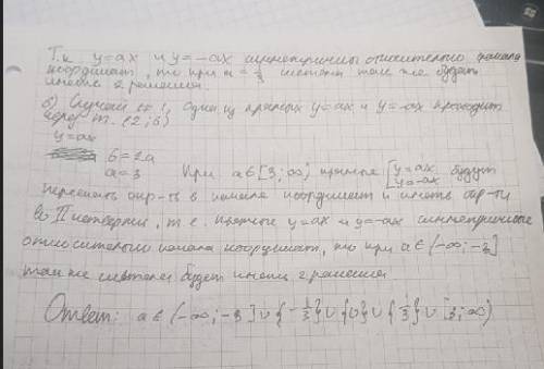 Система: log7(36 − y²) = log7(36−a²x²) x² + y² = 2x + 6y Найдите все значения параметра a, при котор