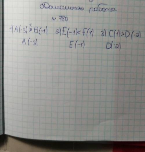 Какая из точек расположена левее на числовой оси: 1) А(-3) и B(-1): 2) ЕС-1) и FI); 3) CI) и надо​