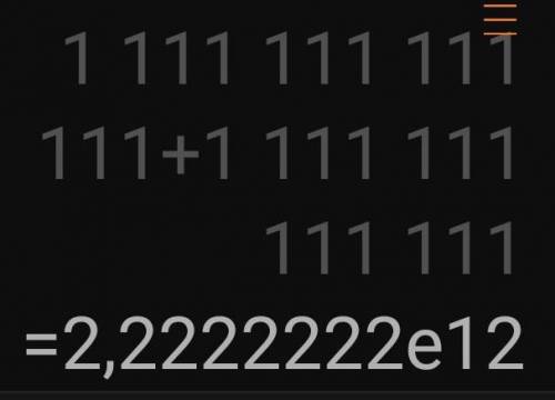 1111111111111 1111111111111