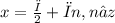 x=\frac{π}{2}+πn, n∈z