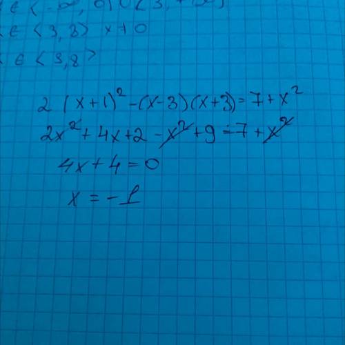 328. Решите уравнение 2(x+1)*(x-3)(х+3)=7+х”.​